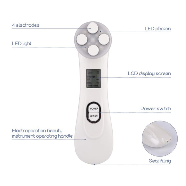 Facial Mesotherapy Electroporation Massager