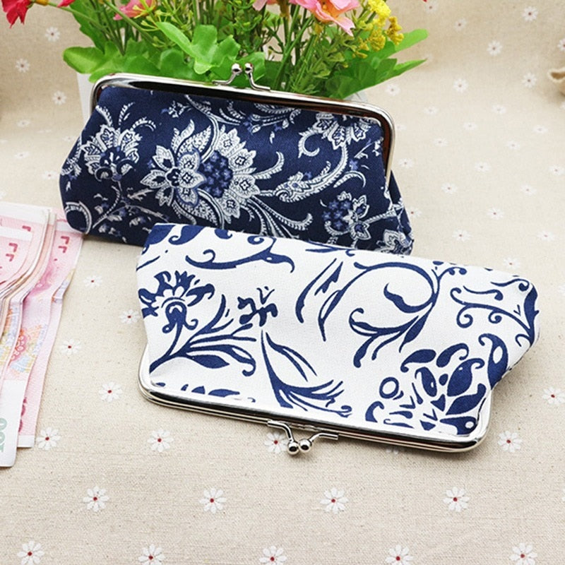 Classic Floral Cosmetic Bag