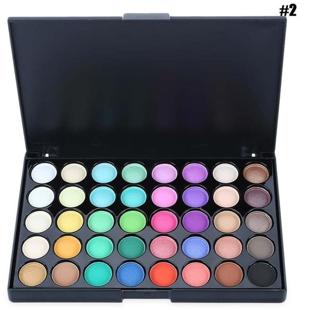 40 Color Eyeshadow Pallete