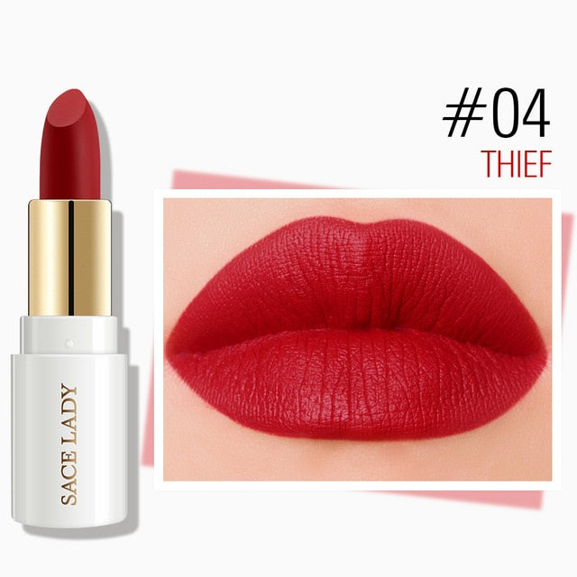 9 Colors Silky Matte Lipstick
