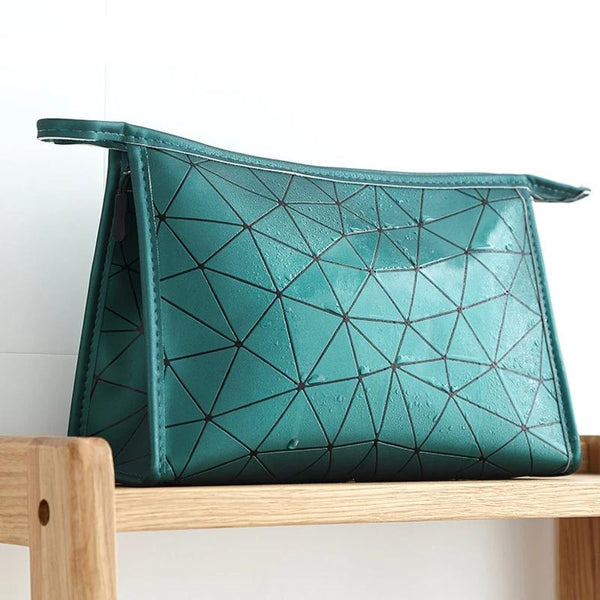 Geometric Cosmetic Bag