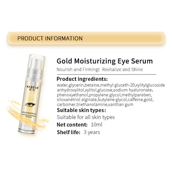 24k Eye Serum Moisturizing Collagen