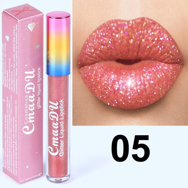 Glitter Liquid Lipstick Waterproof