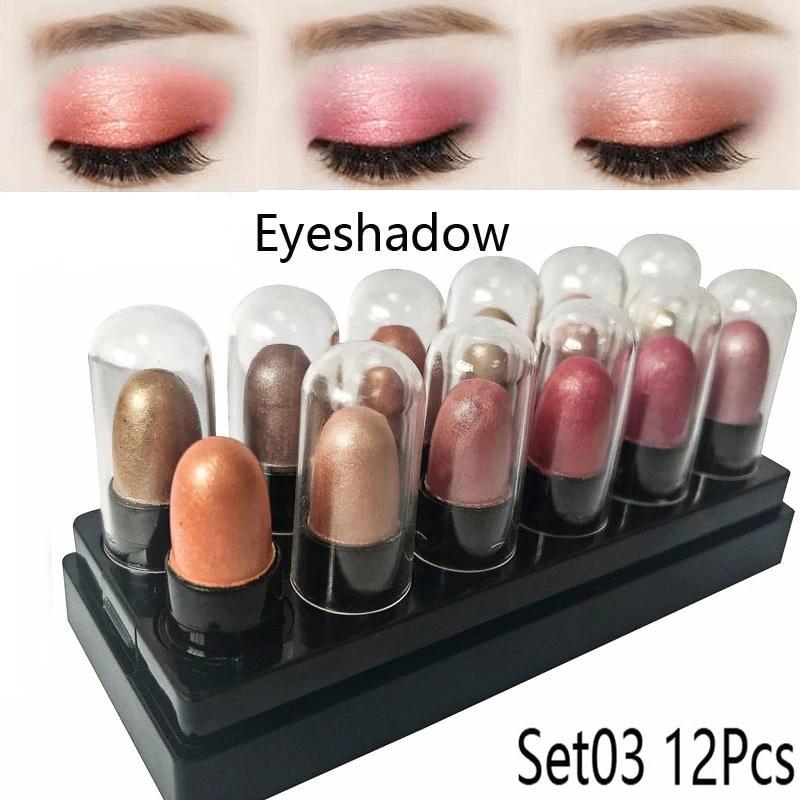 12Pcs/Set Mini Size Eye Shadow